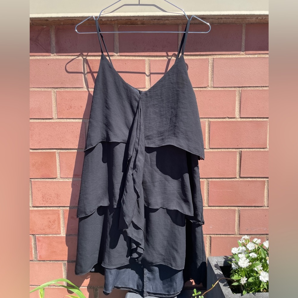 H&M Layered Black Cami Top - Stylish & Versatile